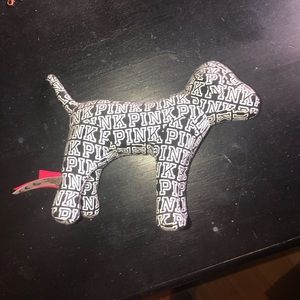 PINK black and white dog